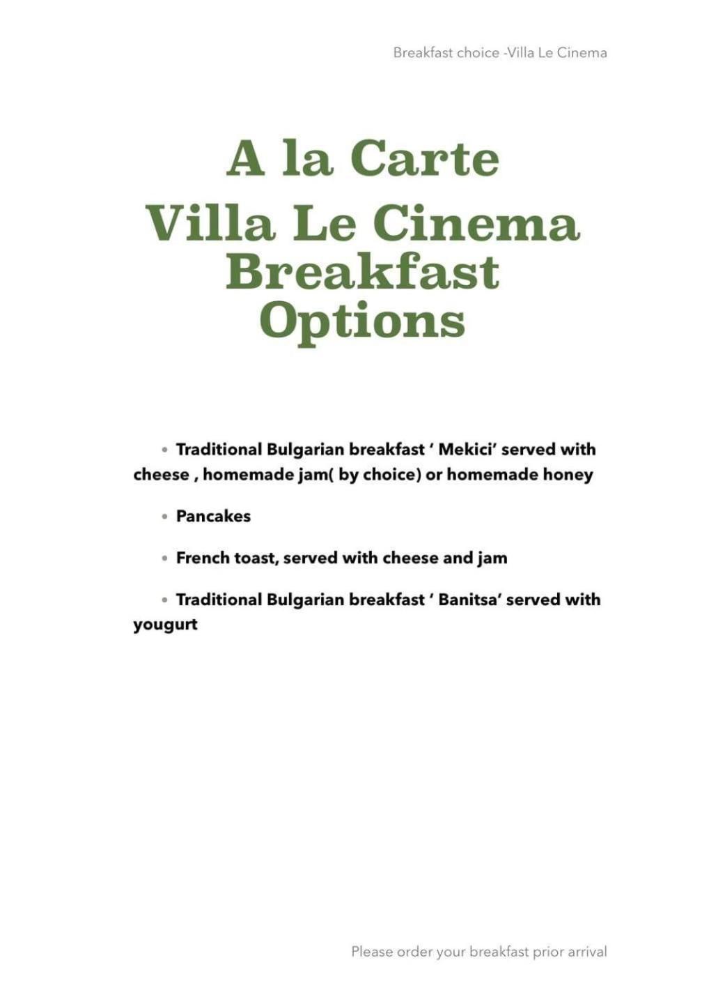 Villa Le Cinema Shiroki Dol Dış mekan fotoğraf